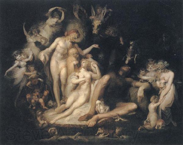 Henry Fuseli Titania's Awakening